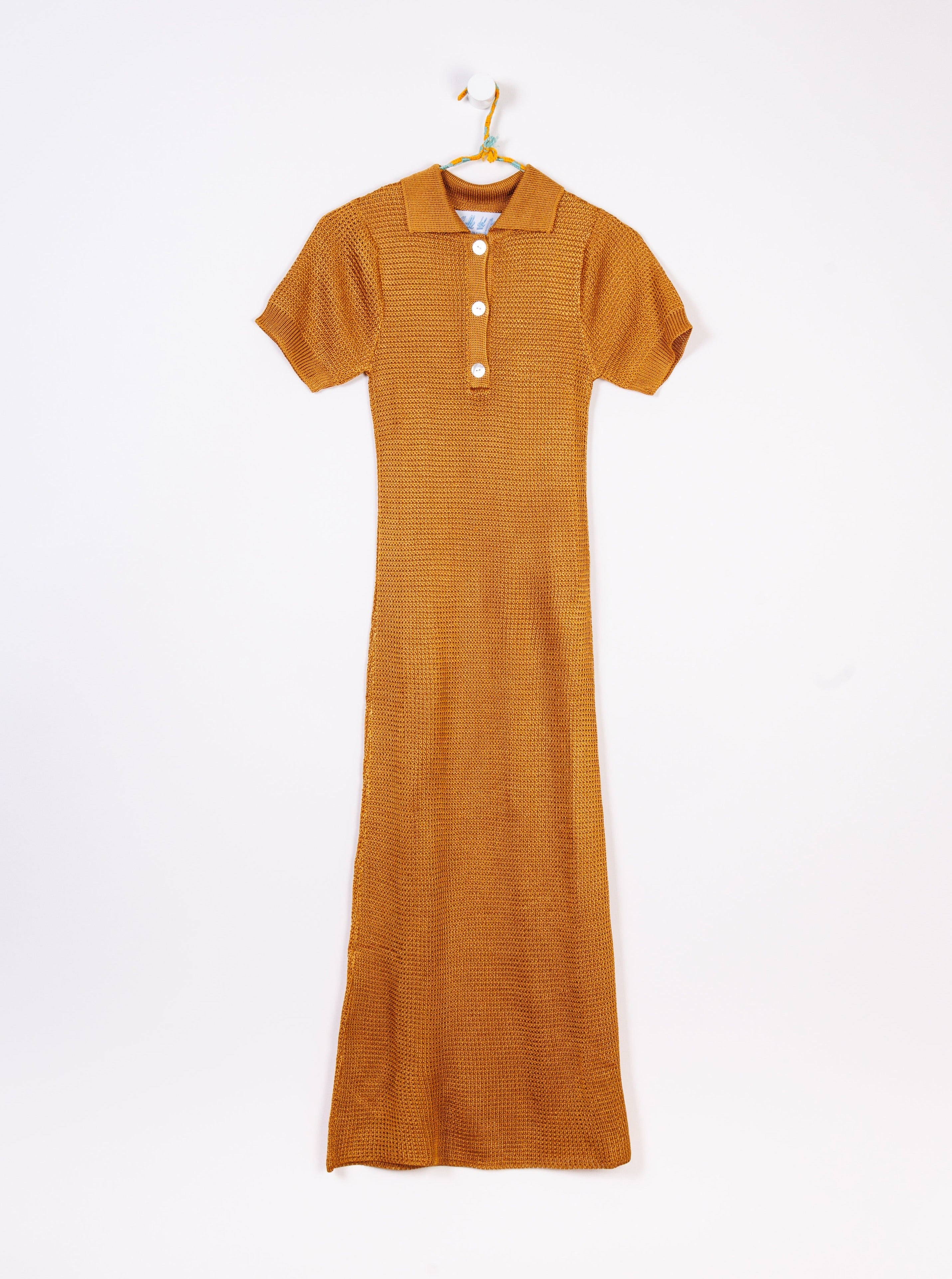 Tuck Rib Polo Dress ELI Tuck Rib Polo Dress ELI
