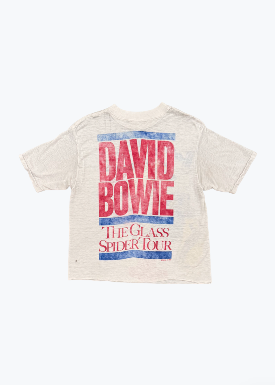 Vintage David Bowie 1987 Glass Spider Tour Tee