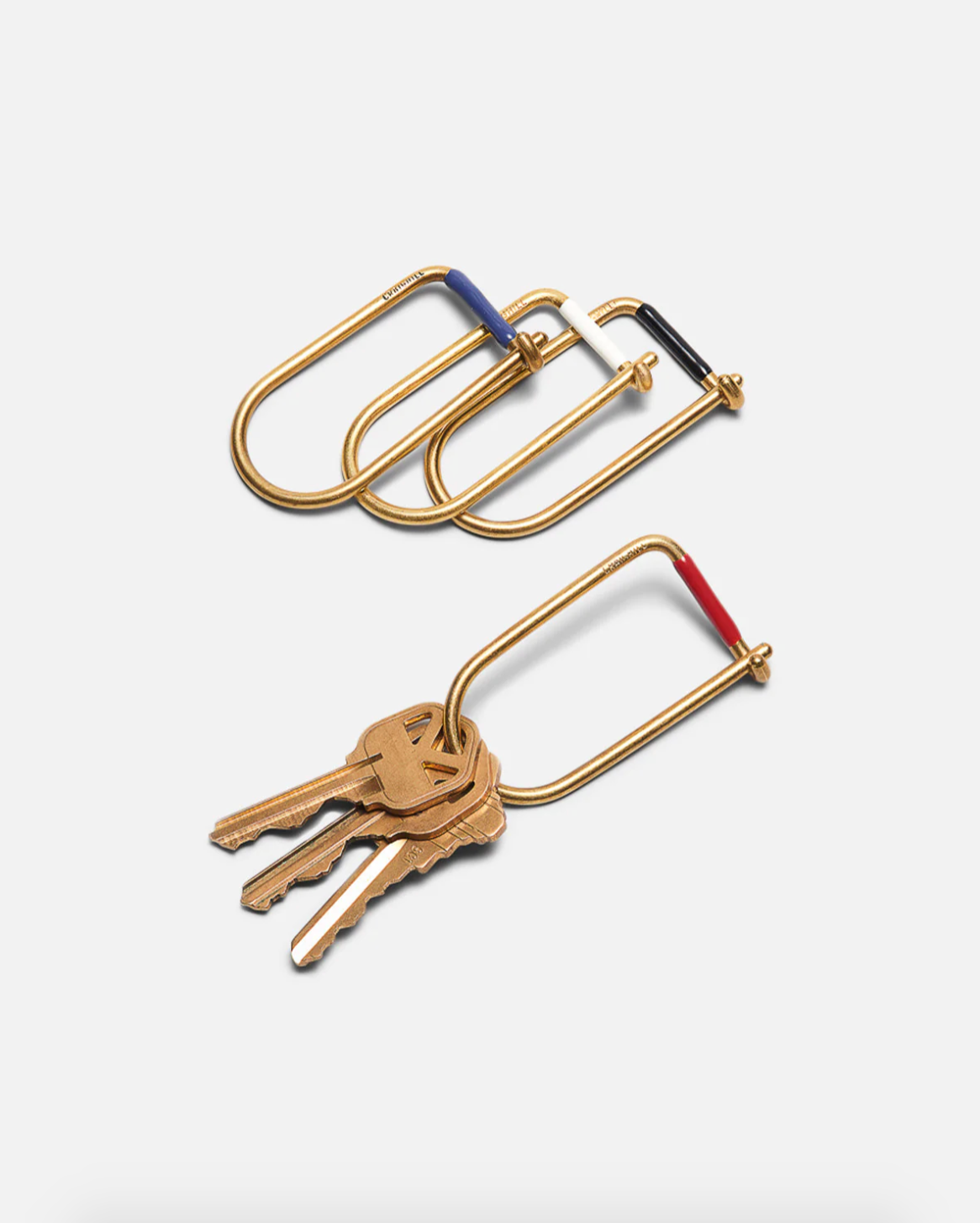 Wilson Key Ring Enameled Color