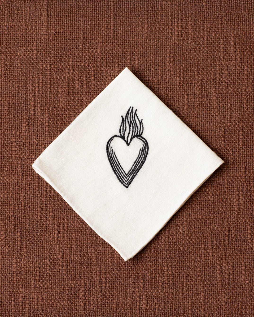 Cai Burning Heart Handkerchief