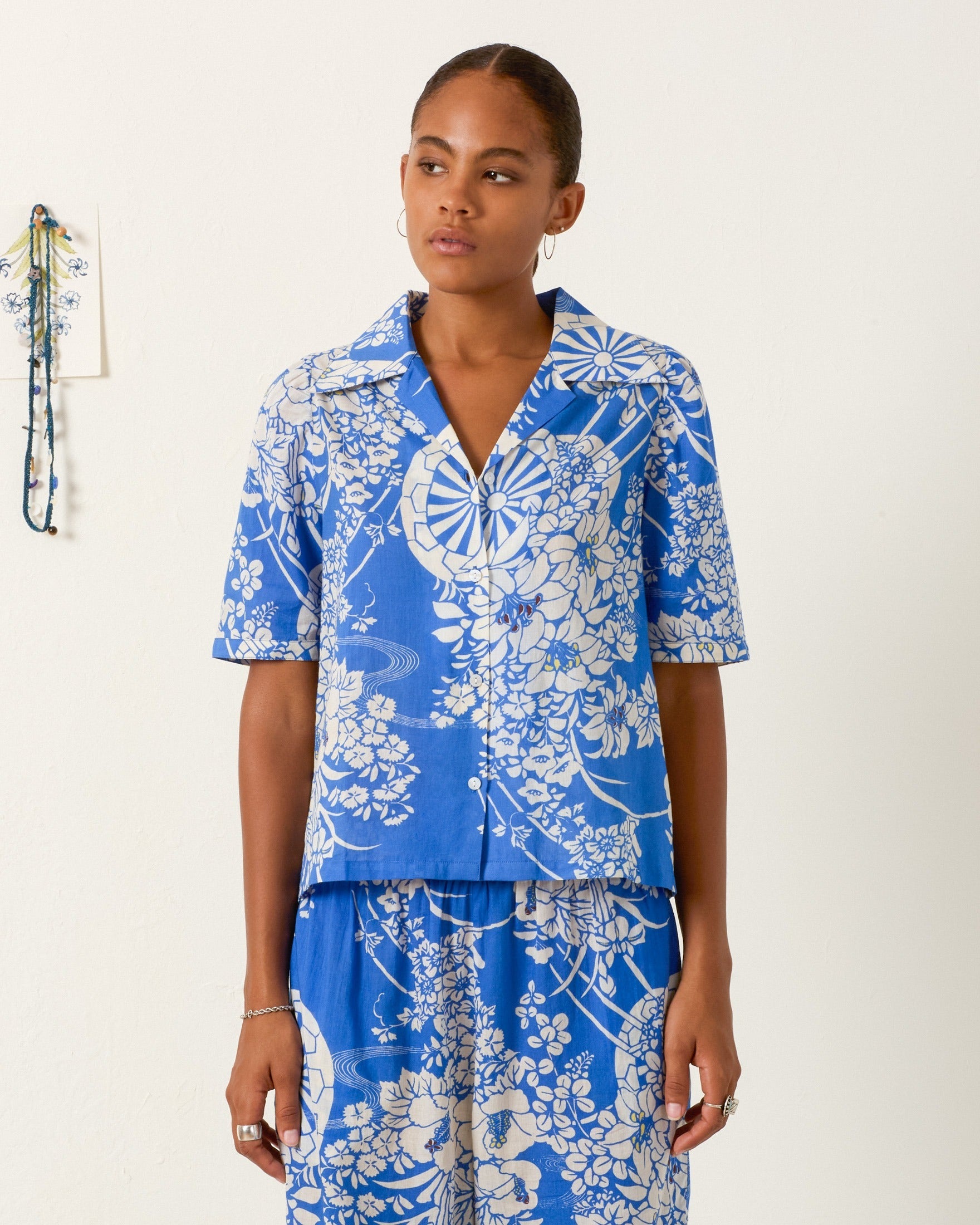 Ophelia Royal Spoke Shirt