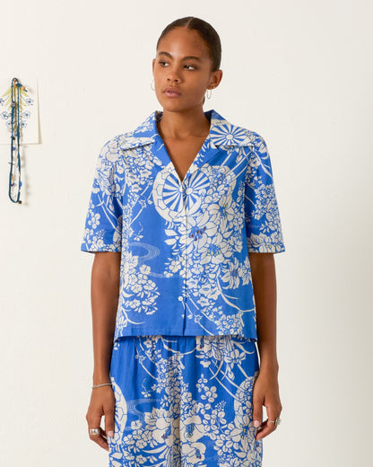 Ophelia Royal Spoke Shirt