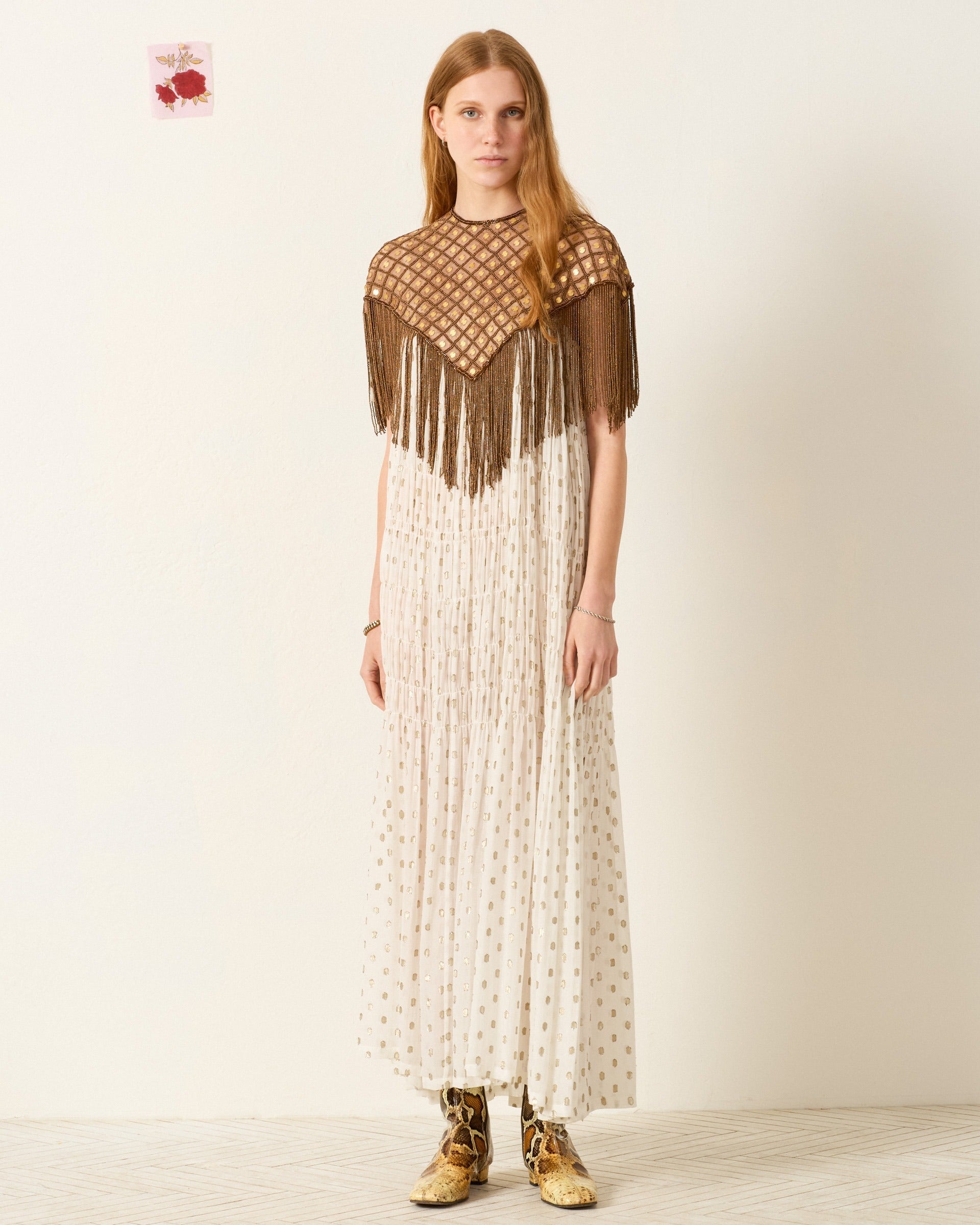 Flou Bronze Mist Capelet