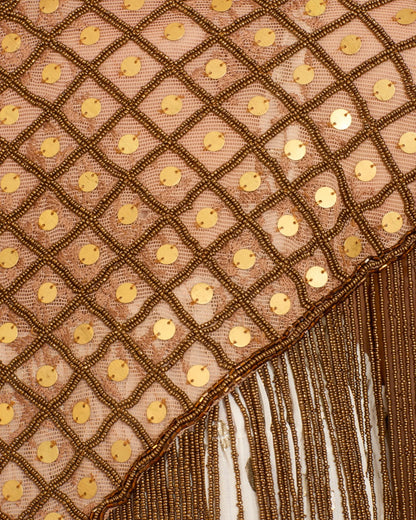 Flou Bronze Mist Capelet