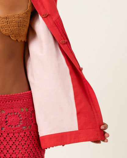 Jude Ibis Fringe Jacket