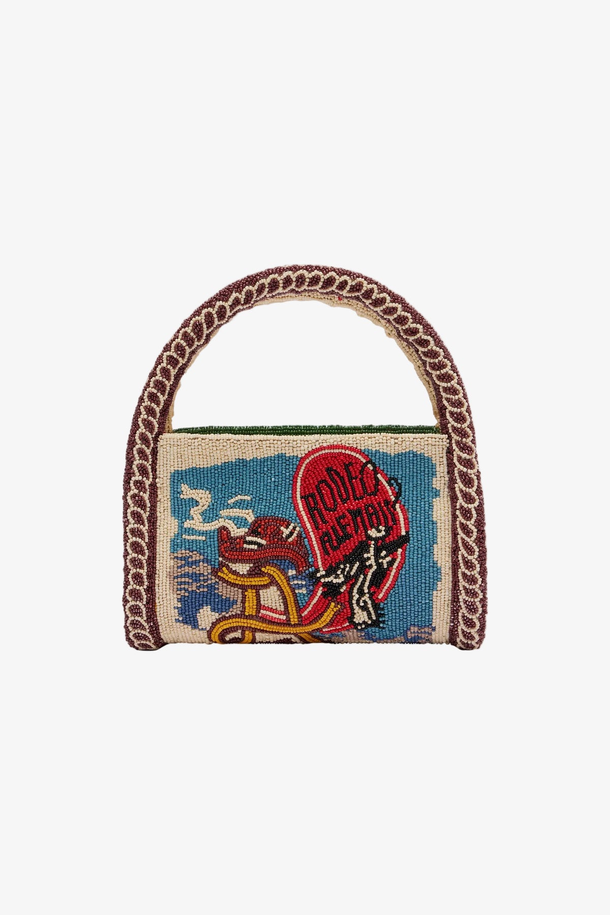 ACE BEADED BARREL BAG