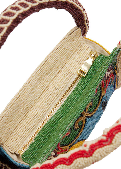 ACE BEADED BARREL BAG