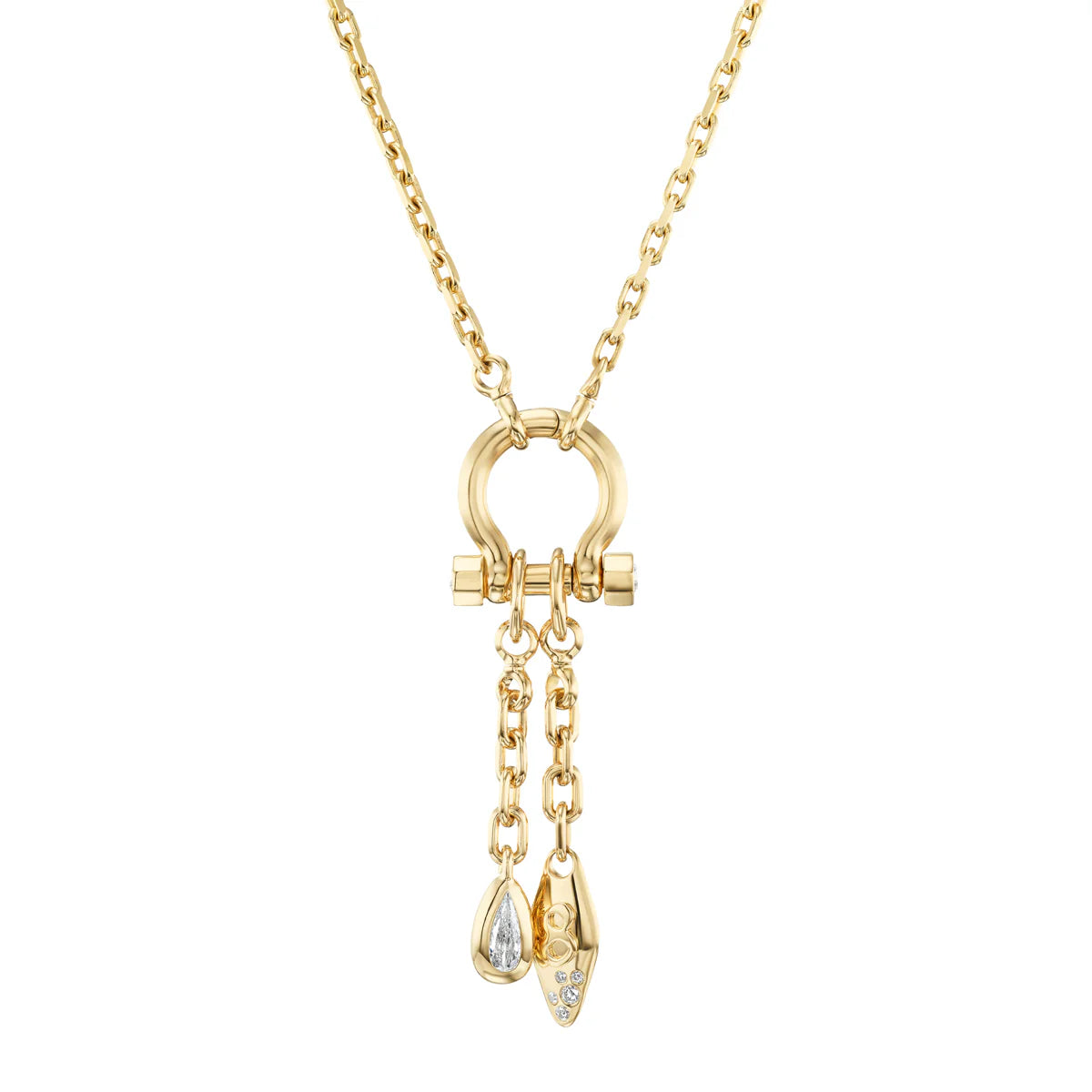 Carriage Drop Pear Diamond