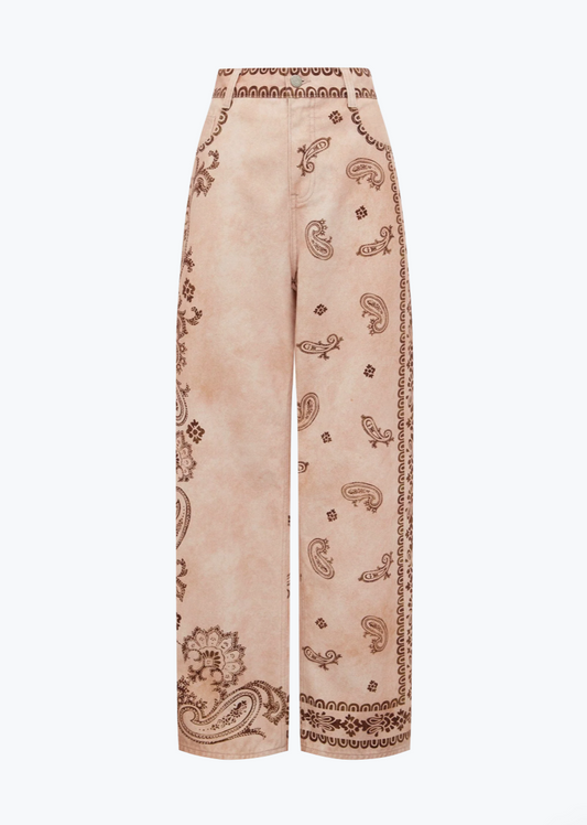 Alemais Akia Straight Leg Denim Jeans