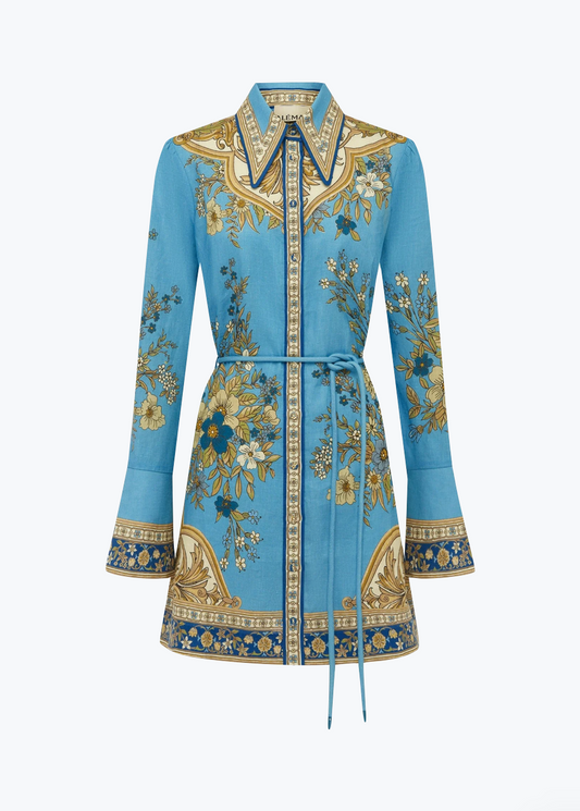 Alemais Cassie Mini Shirt Dress