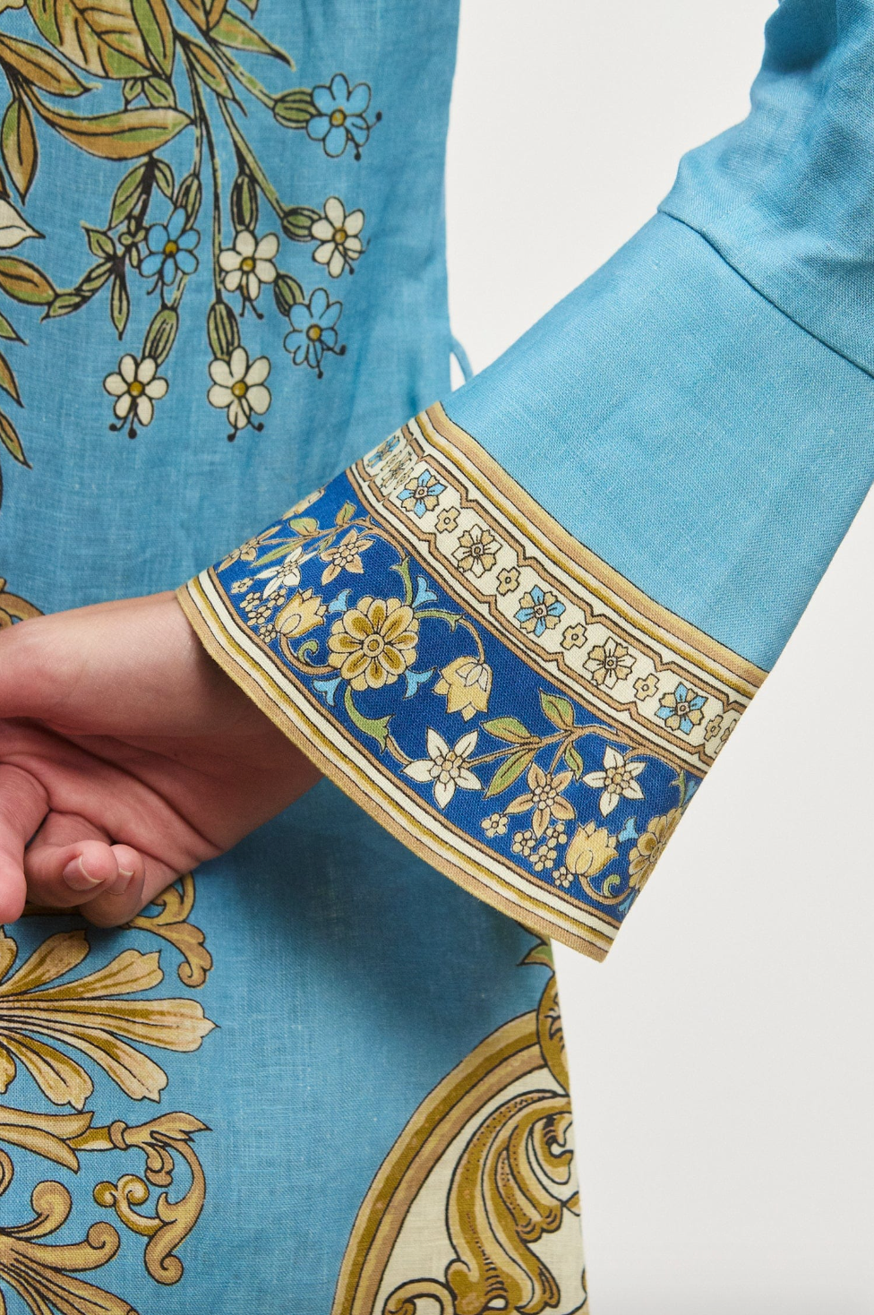 Details of Alemais Cassie Mini Shirt Dress