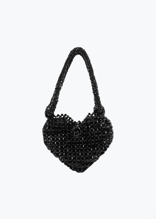Alemais Etta Beaded Heart Bag