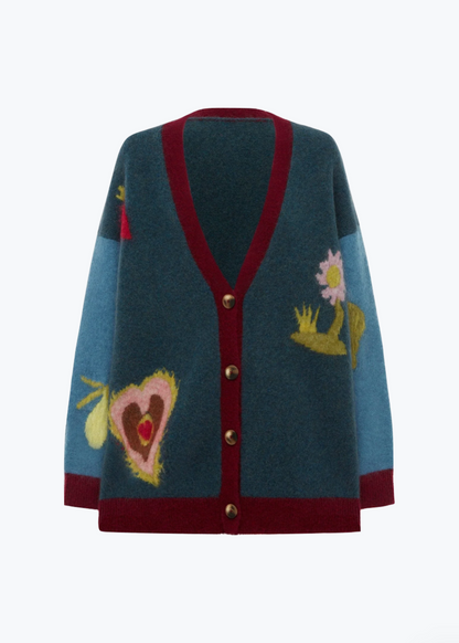 Alemais Mohair Fredo Cardigan