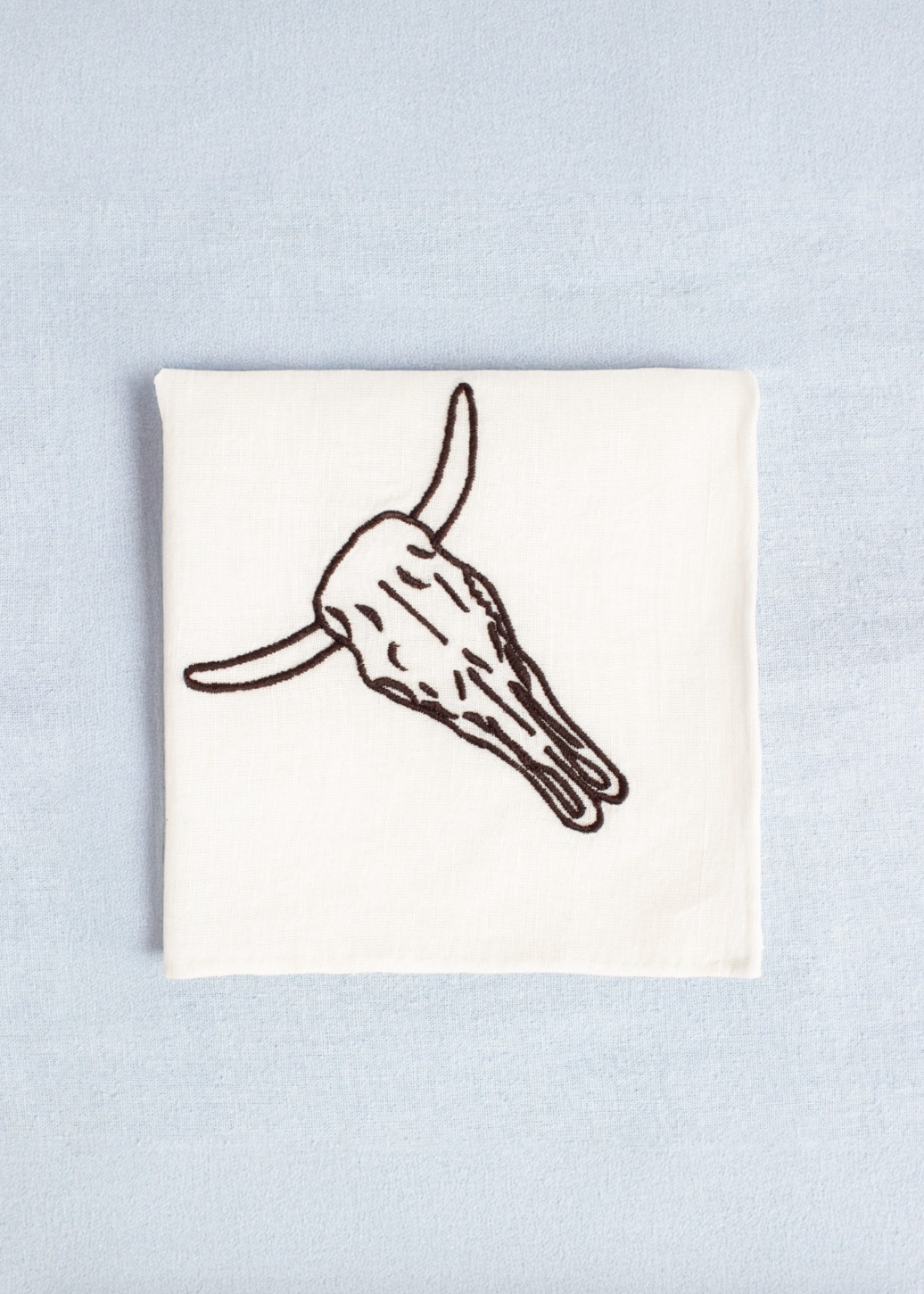 Alix of Bohemia Cai Handkerchief - Cow Skull