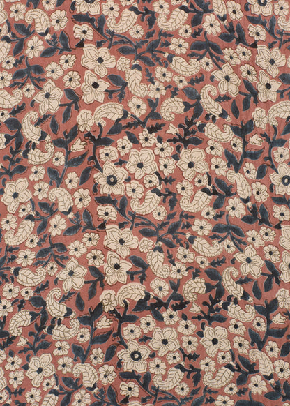 Alix of Bohemia FW25-EME080-SEmerySepiaFloralShirt_1490