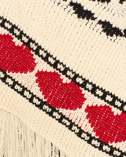 Alix of Bohemia Faune Heart Knit Poncho