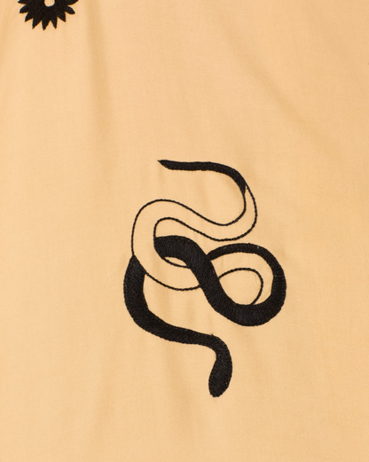 Details of Alix of Bohemia Patti Desert Tattoo Shirt