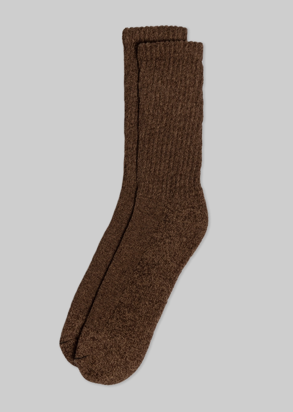 American trench Marls Socks in Brown