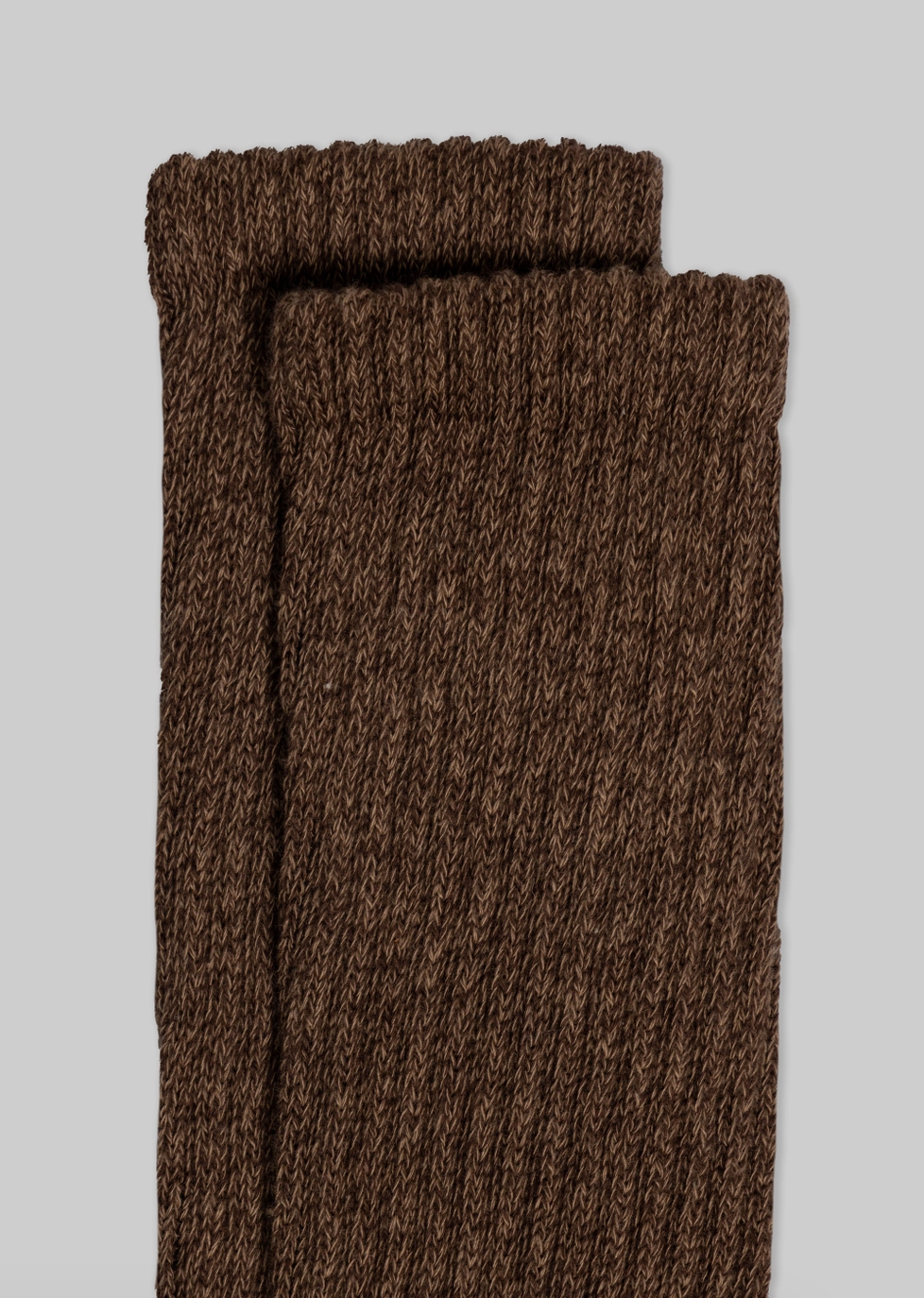 American trench Marls Socks in Brown