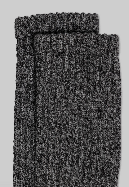 American trench Marls Socks in Charcoal
