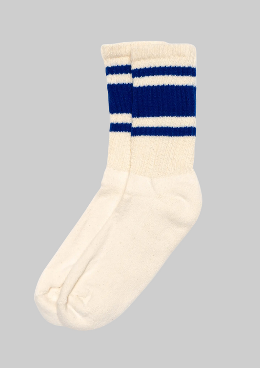 American trench Mono Stripe Socks in Royal