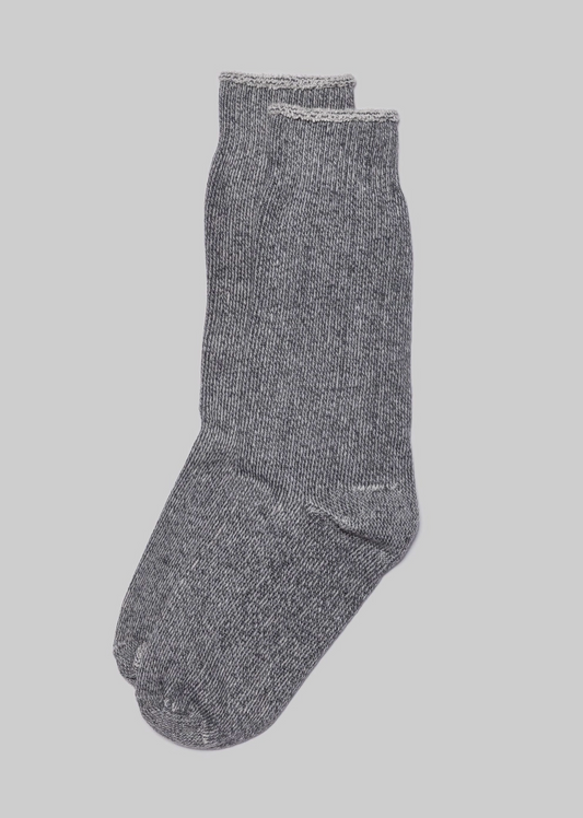 American trench Sweatshirt Socks in Light Grey