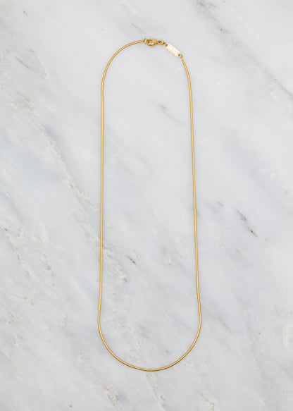 Azlee fine jewelry 18k Yellow Gold Cascade 1.2mm Chain