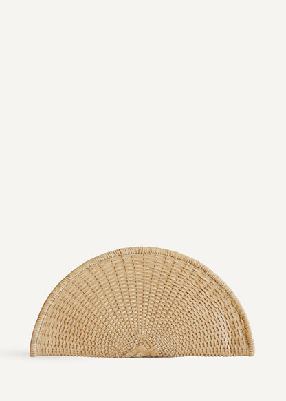 BEMBIEN-Perla-clutch in Caramel