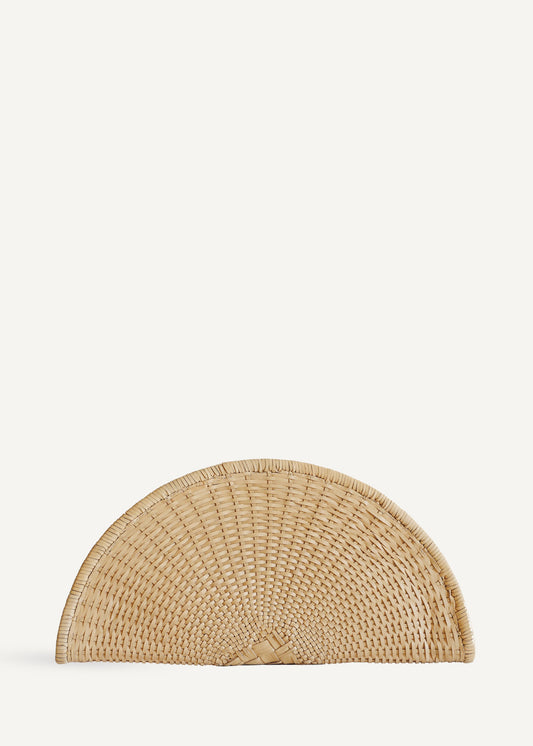 BEMBIEN-Perla-clutch in Caramel