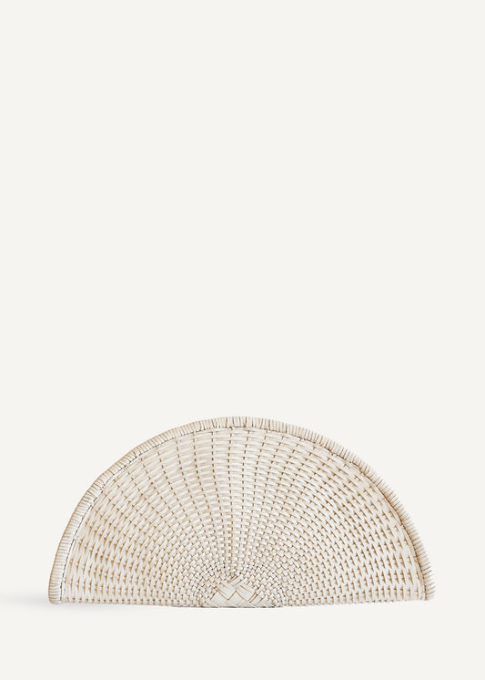 BEMBIEN Perla Clutch in Cream