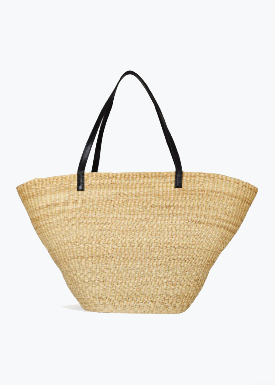 BEMBIEN Woven Grass Sola Tote