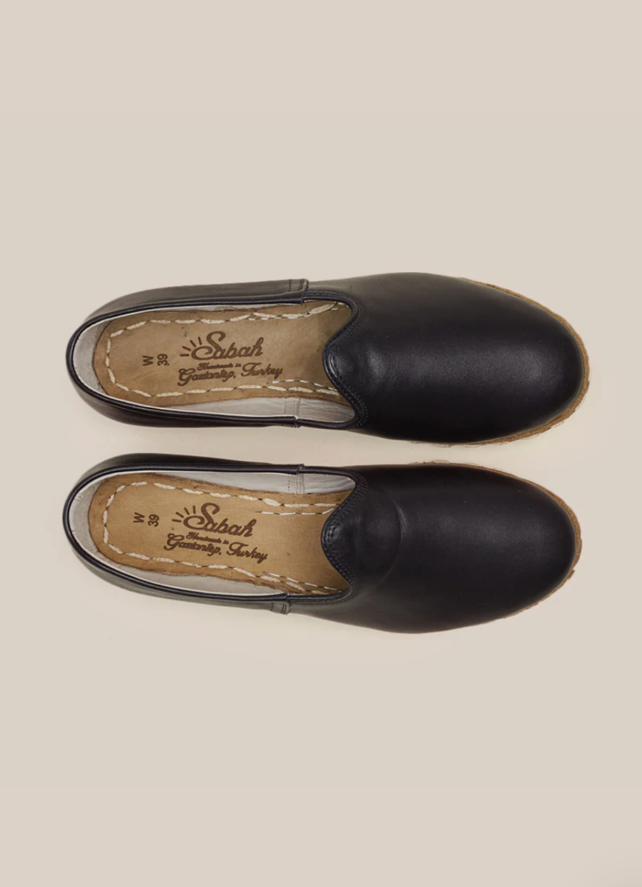 Beirut Black Sabah Womens Leather Shoe