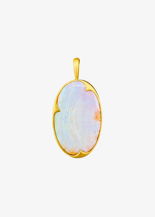 Cathy Waterman fine jewelry 22k yellow gold Yakara Opal Charm