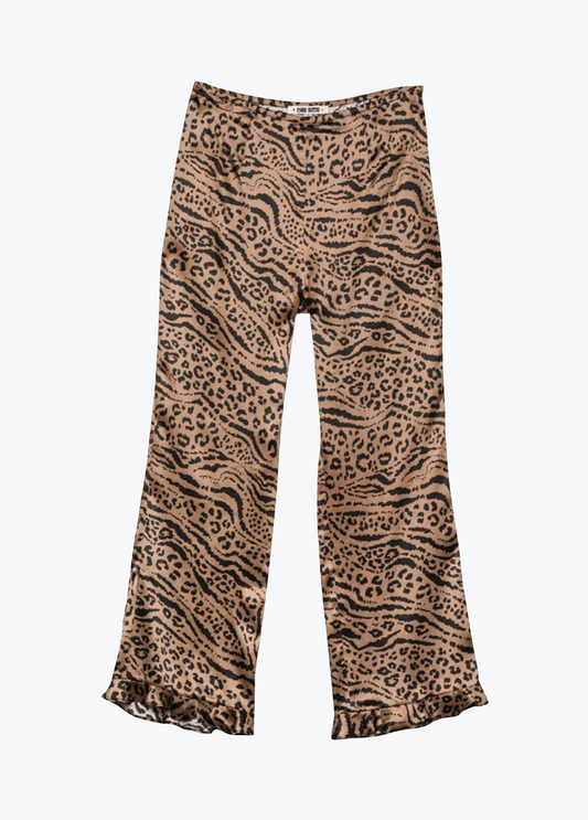 Ciao Lucia Kaja Pants in Leopard Silk