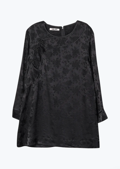 Ciao Lucia Loa Jacquard Silk Dress