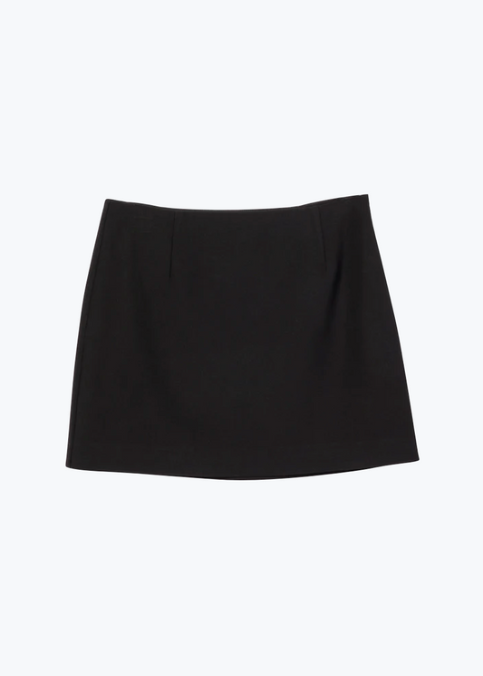 Ciao Lucia Lotta Skirt in Black Suiting