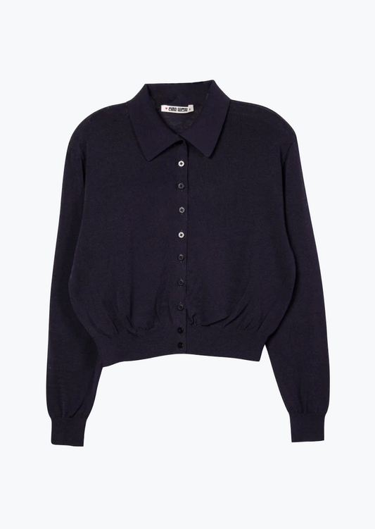 Ciao Lucia Palma Cardigan in Midnight