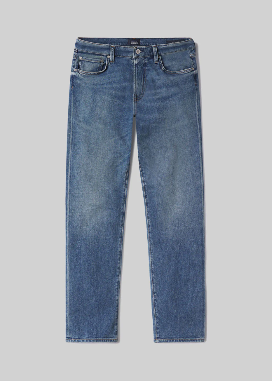 Citizens of Humanity mens Gage Slim Straight Cashmere Denim in Anders