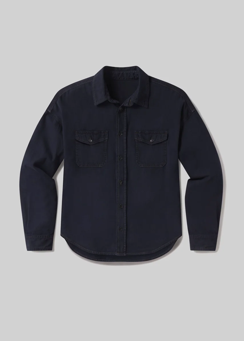 Citizens of Humanity mens Shigoto Shirt Jacket in Dark Indigo