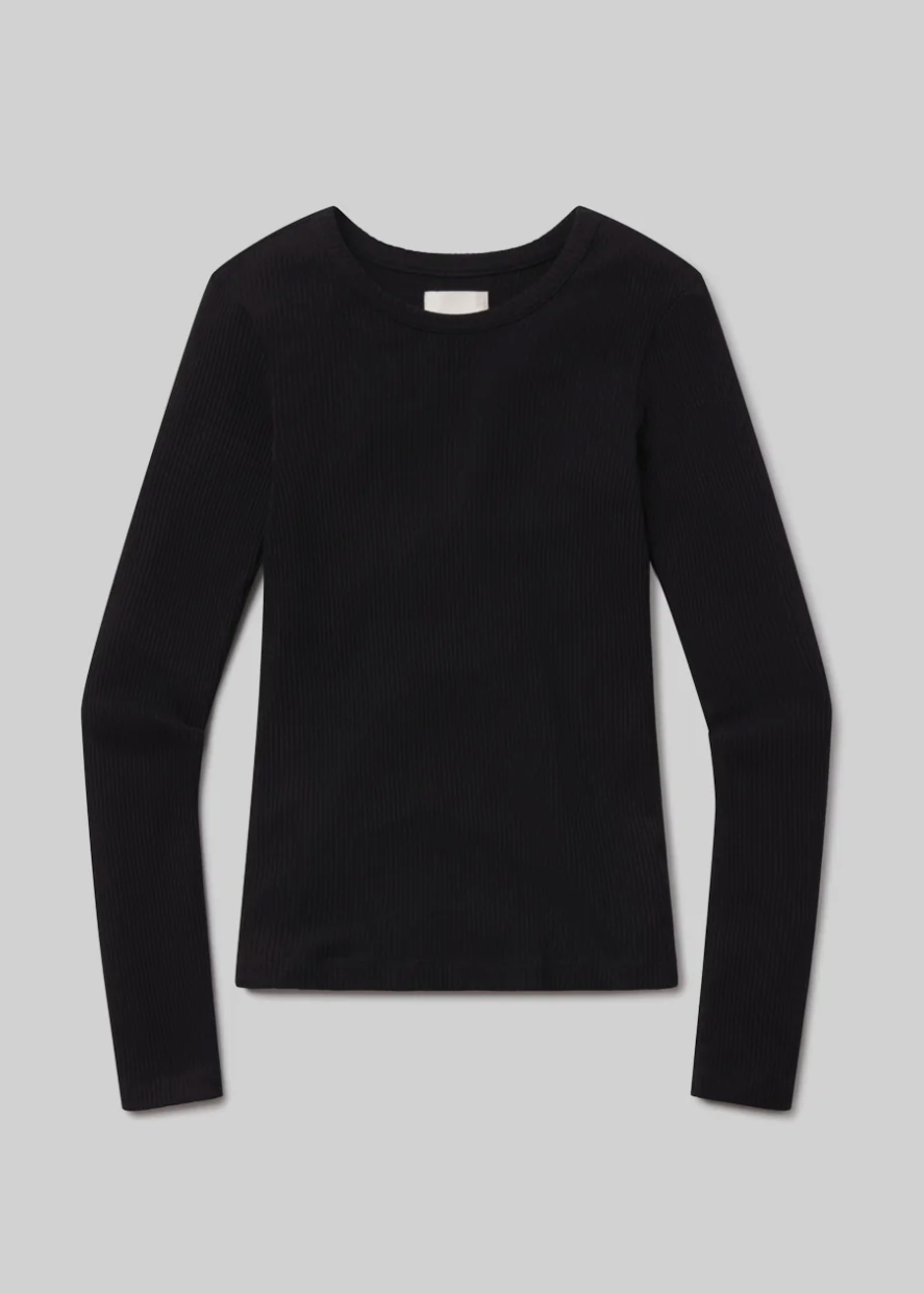 Citizens of Humanity womens Bina Crewneck in Black