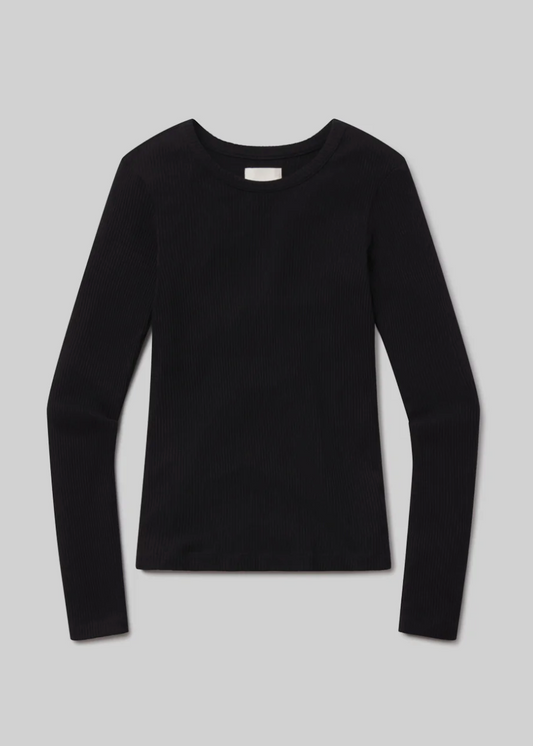 Citizens of Humanity womens Bina Crewneck in Black