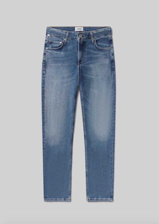 Citizens of Humanity womens The Anissa Straight Leg denim jean alma vintage wash