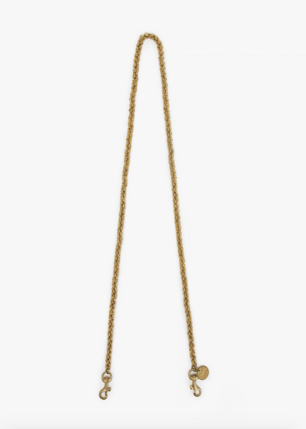 Clare V Italian Brass Chain Shoulder Strap