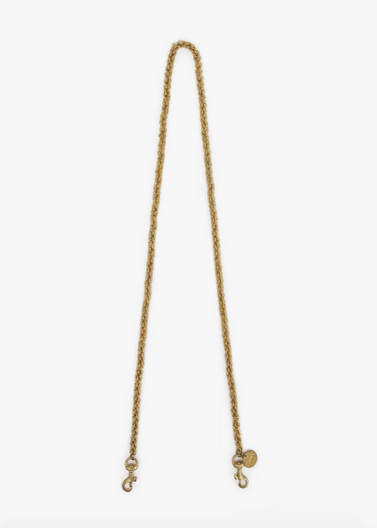 Clare V Italian Brass Chain Shoulder Strap