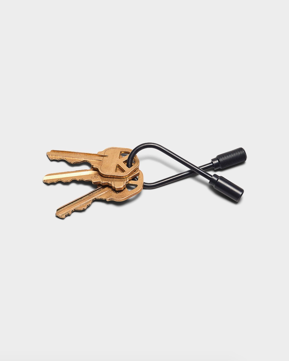 Craighill Closed Helix Keyring - Black