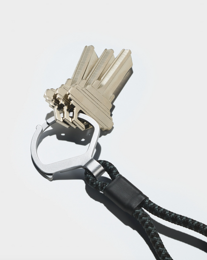 Craighill Rope Split Key Ring - Black