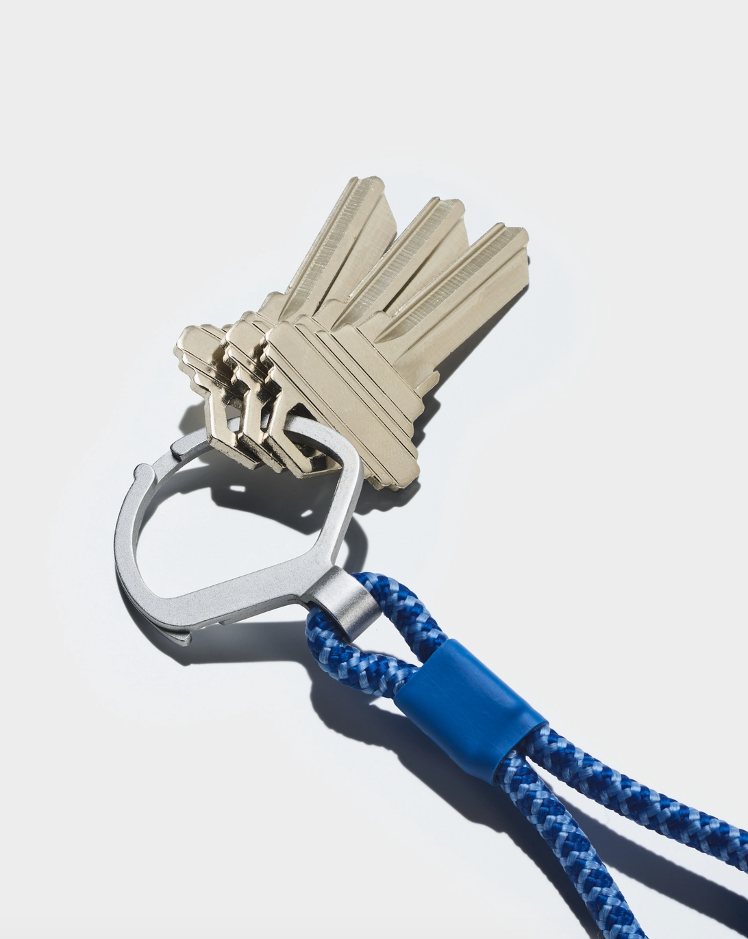 Craighill Rope Split Key Ring - Blue