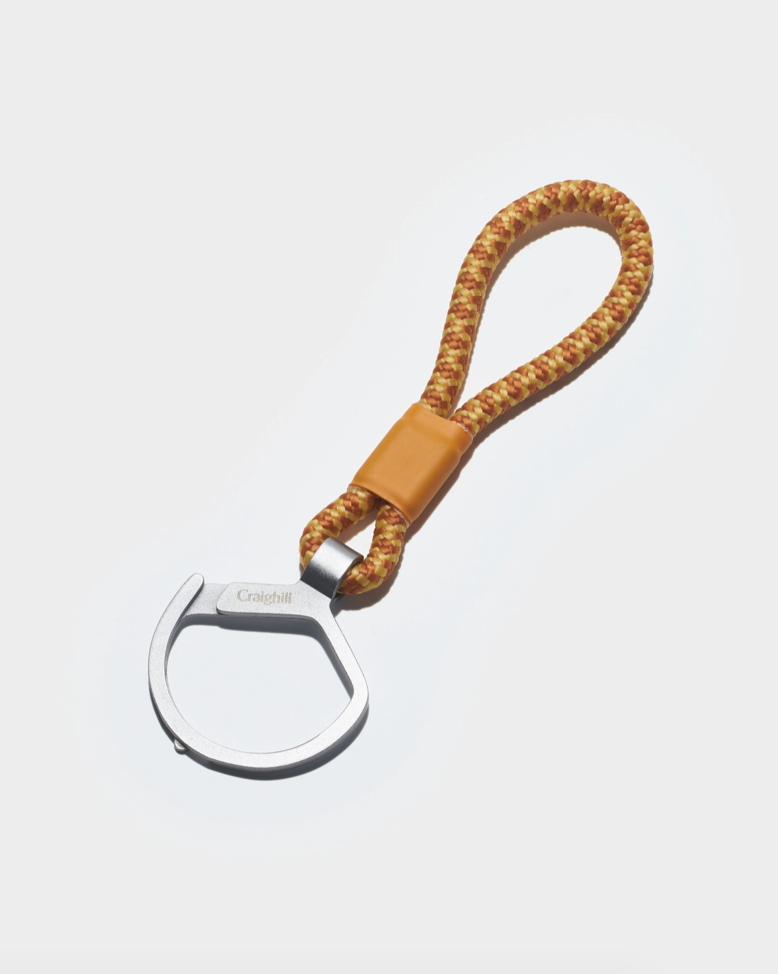 Craighill Rope Split Key Ring - Orange