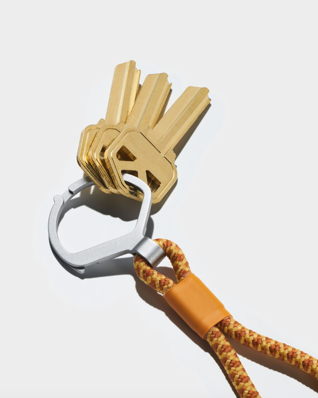 Craighill Rope Split Key Ring - Orange