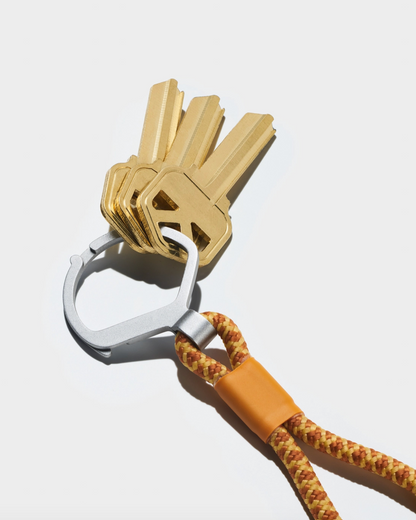 Craighill Rope Split Key Ring - Orange